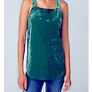 JJill Crushed Velvet Tank